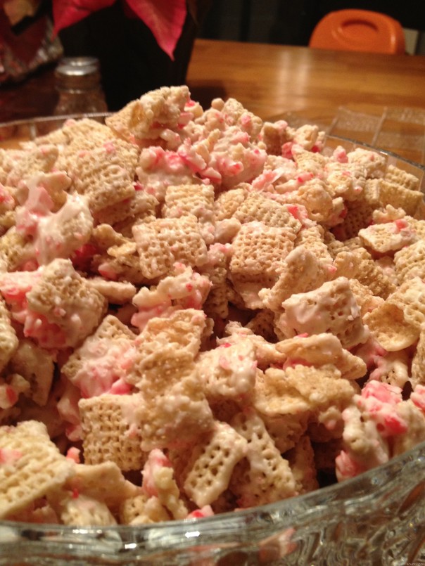 Candy Cane chex mix | Real {Cheap} Housewives of Texas