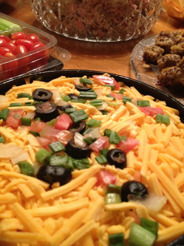 Sars' 7 layer dip | Real {Cheap} Housewives of Texas